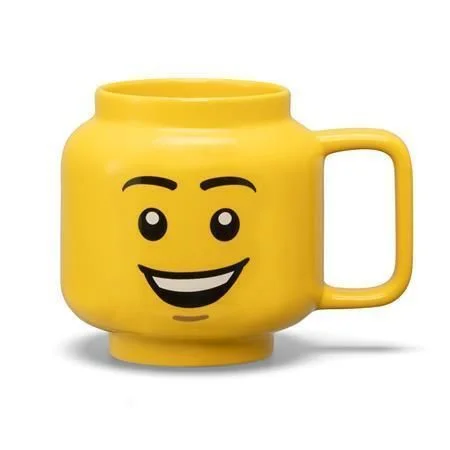 Vrácení Zdarma Keramický hrnek, Happy Boy, 530 ml, LEGO 41460806