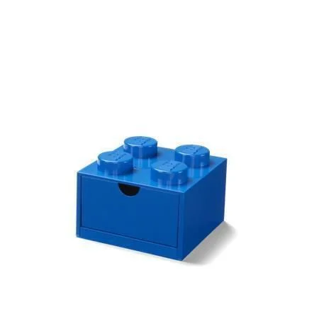 Horká Nabídka Úložný box se zásuvkou Brick 2x2, modrá, LEGO 40201731