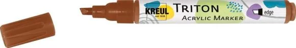 Originální Akrylový fix TRITON, edge, tmavě hnědá, KREUL