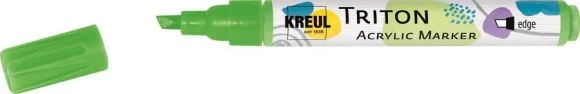 Zlevněný Akrylový fix TRITON, edge, žlutozelená, KREUL
