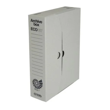 Značkový Archivní box Emba Economy / 32,5 x 24 x 7,5 cm / černá