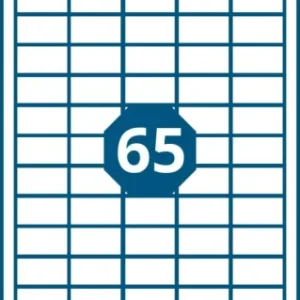 Značkový etikety A438,0 x 21,265ks