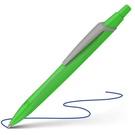 Značkový Kuličkové pero Schneider Reco Neon green M - modrá náplň