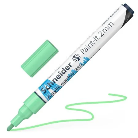 Zlevněný Schneider Paint-It 310 Akrylový popisovač 2 mm - Pastel zelená
