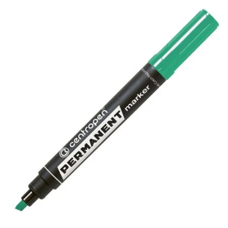 Zlevněný Popisovač CENTROPEN 8576, 8516 se seříznutým hrotem - zelený
