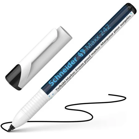 Marker Schneider Maxx 242 Frost Marker - černý Omezená Nabídka