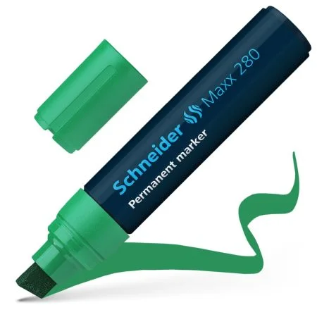 Bezpečná Platba Marker Schneider Maxx 280 permanentní - zelený