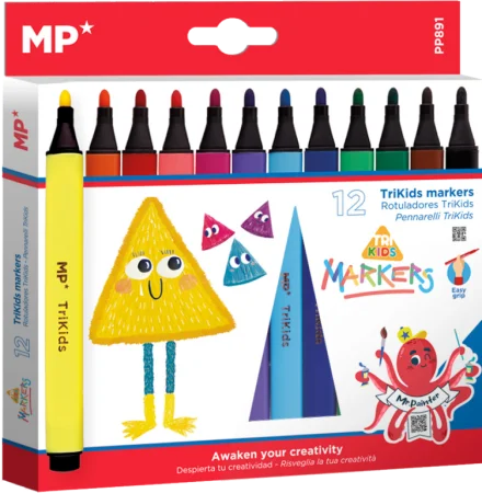 Bezpečná Platba popisovače MP jumbo Trikids 12ks PP891
