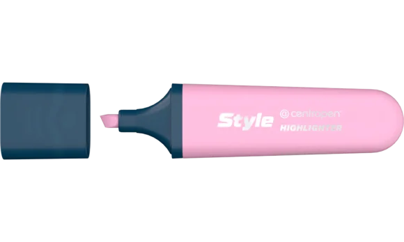 Vysoce Kvalitní zvýrazňovač 6252 soft růžový
