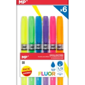 zvýrazňovač MP 6ks PE519 Levný