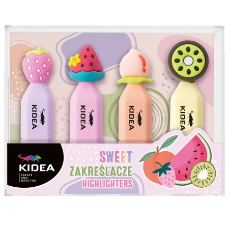 Ihned K Objednání Zvýrazňovače sada 4 barev - Ovoce