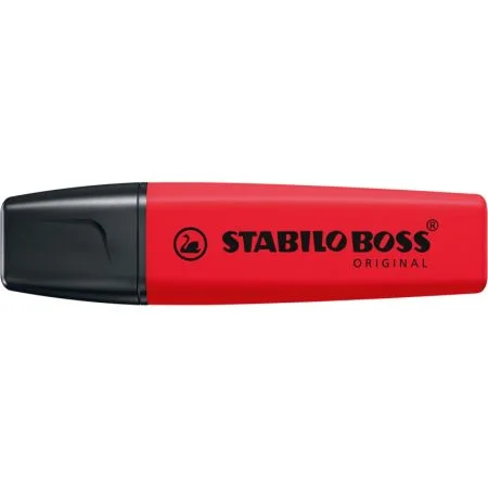 Zvýrazňovač STABILO® BOSS Original REALRED- červená Levný