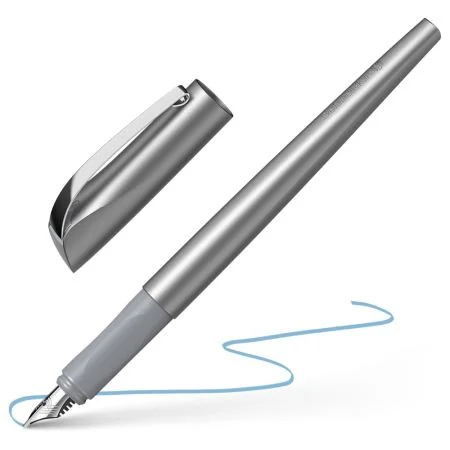 Kaligrafické plnicí pero Schneider Callissima anthracite 1.8 mm - modrá náplň Autentický