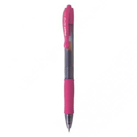 Roller gelový PILOT "G-2" ružový 0,7 mm Sezónní Sleva