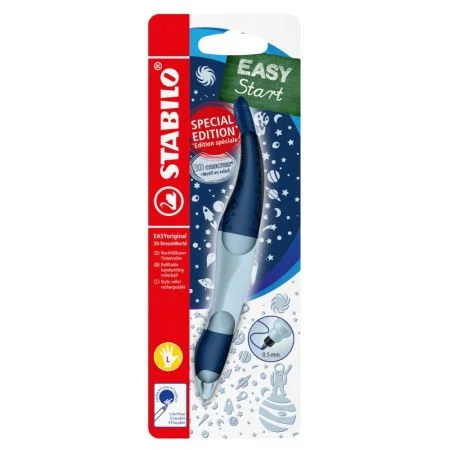 Ergon. roller pro leváky STABILO EASYoriginal 3D DreamWorld blue - modrá guma. náplň Cenová Bomba