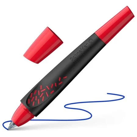 Roller bombičkový Schneider Breeze Black-red - modrá náplň Nejlepší Cena