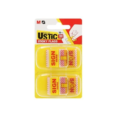 Top Prodej Lepicí záložky M&G plastové 44x25 mm