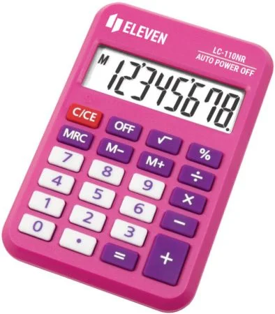 Kalkulačka ELEVEN růžová, 8 míst - LC110NR PK Super Cena