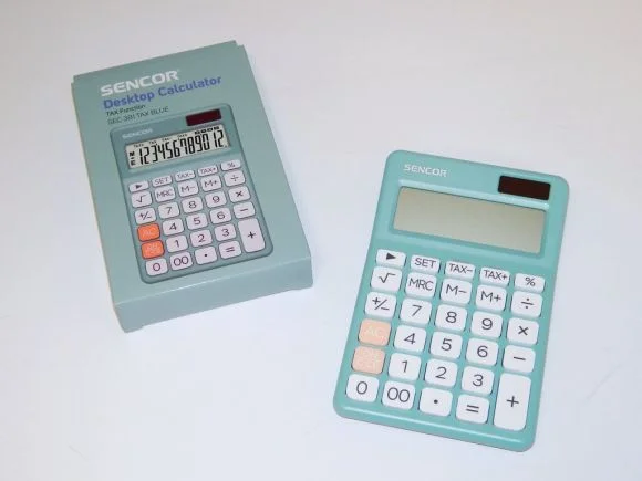 Bezpečná Platba Kalkulačka SEC 381 TAX BLUE (28000091)