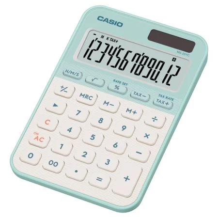 Kalkulačka Casio MS 20 YC - 12 míst / zelená Objednat Nyní