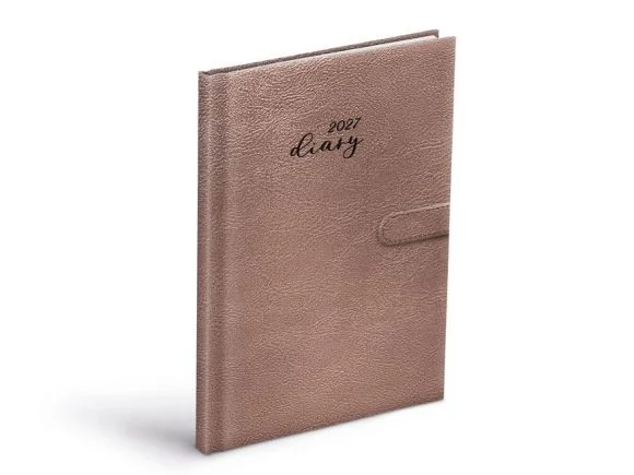 diář 2027 T805 PU růžový s magnet 7781579 Nejlepší Cena
