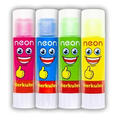 Sleva Lepicí tyčinka Herkules 15g Neon (mix barev /cena 1ks)
