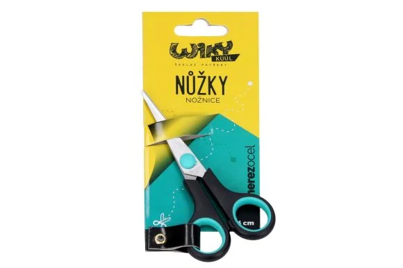 Sezónní Sleva Nůžky s gumovou rukojetí 14 cm