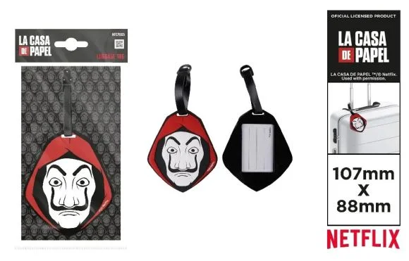 Visačka na zavazadlo NETFLIX - La Casa De Papel Akční Nabídka