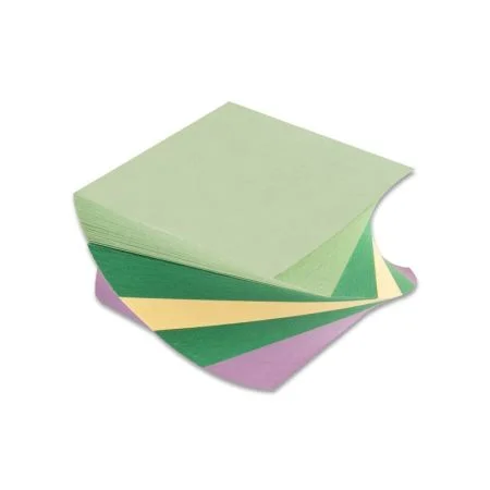 Záznamní kostka barevná - 9 cm x 9 cm x 5 cm / mix lepená točená vazba Akční Nabídka