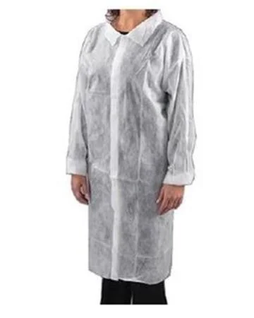 Plášť se suchými zipy, bílá, velikost XL, jednorázový, PP, 10 ks/balení, 1212-20-XL T ,balení 10 ks Hit Sezóny