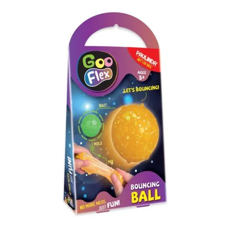 PAULINDA Magic Goo Flex kaučukový míček žlutý Sezónní Sleva
