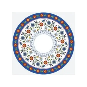 Zlevněný Papírový talíř velký - Žukowski Embroidery Folk