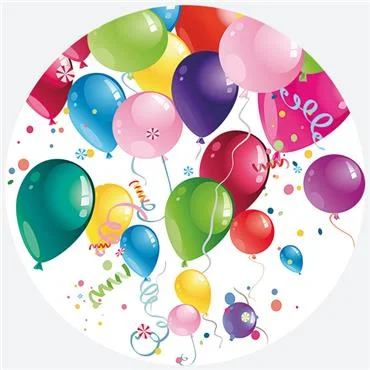 Top Prodej Papírový talíř velký - Party Balloons